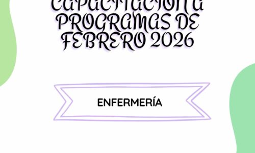 CAPACITACION A PROGRAMAS DE FEBRERO 2026